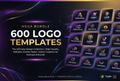 Mega Bundle - 600 Logo Templates